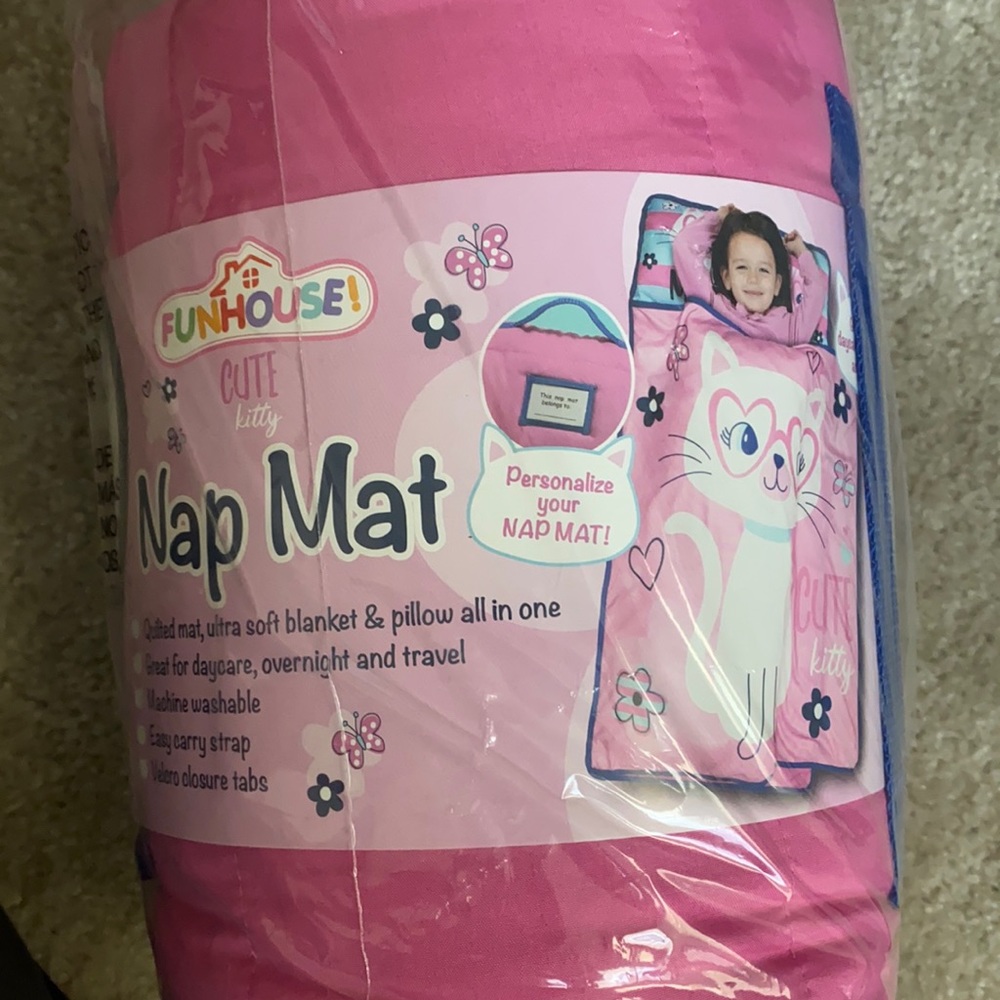 Nap mat- cute kitty